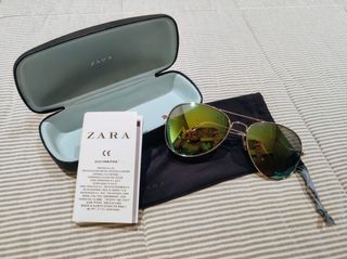 Gafas de Sol Unisex Espejo Verde