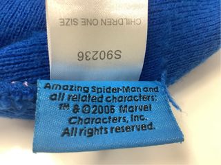 Berretto bambino Spiderman Uomo Ragno Hombre Araña