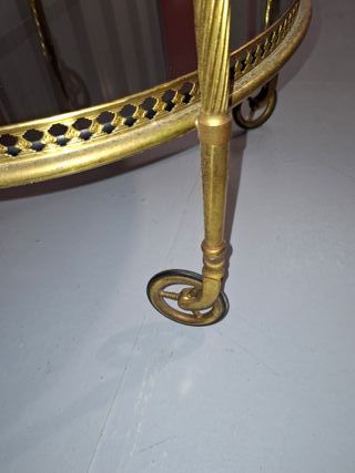 Carrito de servicio vintage mesa auxiliar antigua