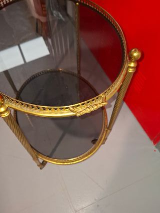 Carrito de servicio vintage mesa auxiliar antigua