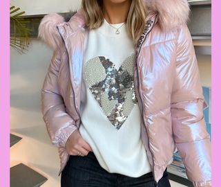Chaqueta de plumón sintética 