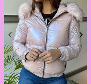Chaqueta de plumón sintética 