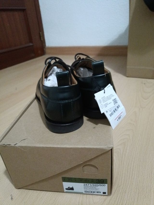 Zapatos de vestir piel muy elegante hombre