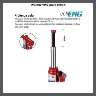 CRICK AUTO IDRAULICO 4T 4000KG