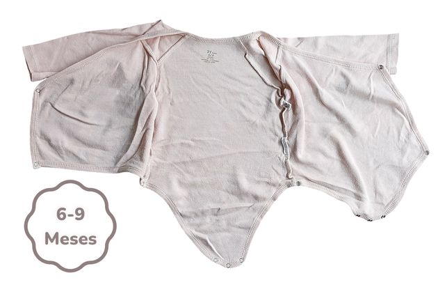 Body Bege Zippy 6-9 meses