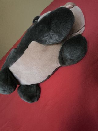 PELUCHE PERRO BULLGOG GRANDE MUY SUAVE AL TACTO