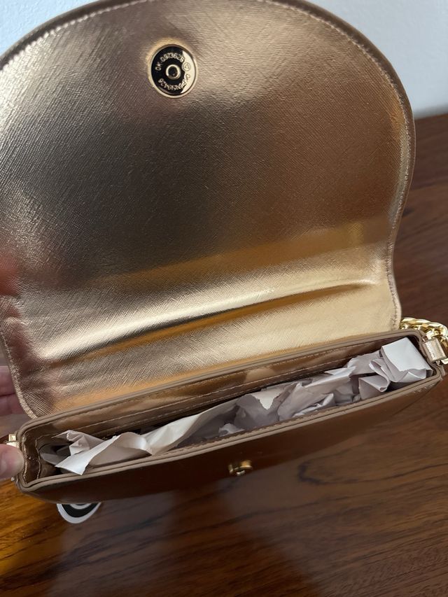 Bolso Oro Rosa Rocco Barocco