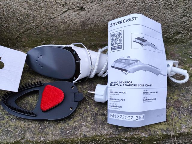 Plancha cepillo a vapor