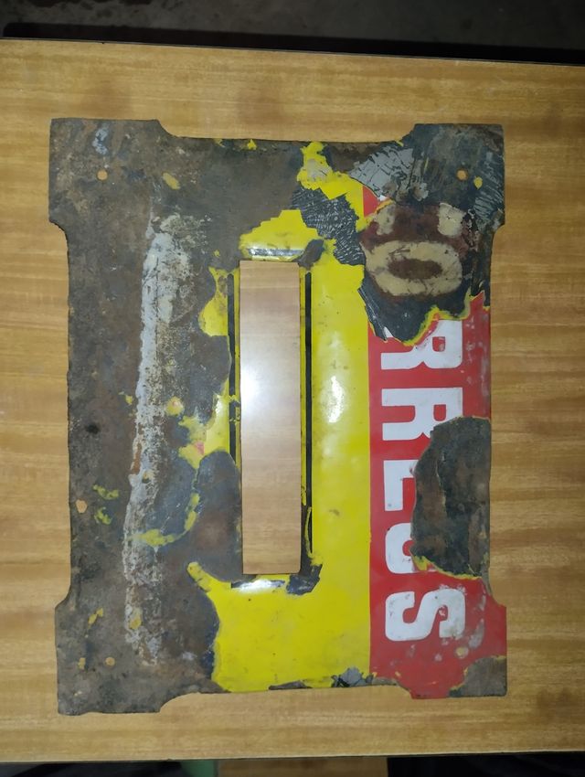 Cartel correos buzón