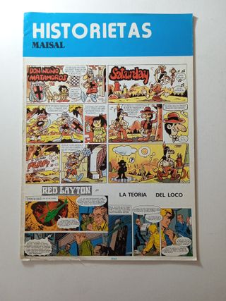 LOTE 9 CÓMICS VARIADOS SIN USAR AÑOS 80