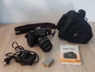 Cámara Canon EOS 1000D