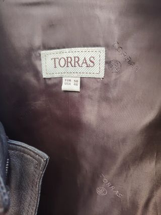 Chaquetón 3/4 de piel 