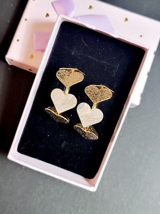 Pendientes de oro laminado 15€