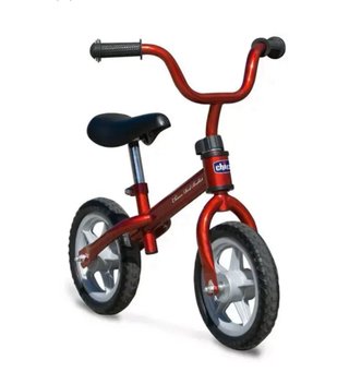 Bicicleta sin pedales REGALO CASCO ROJO Y NEGRO