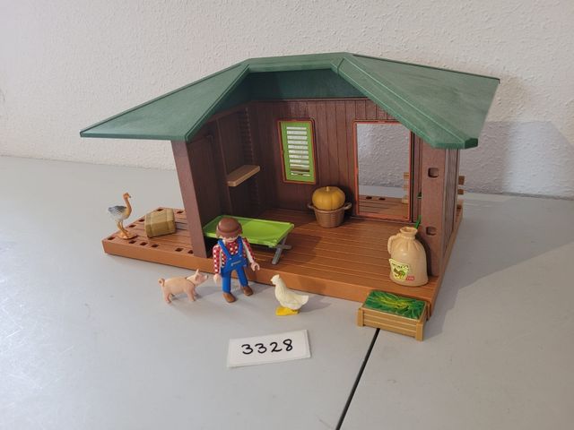 Cabaña de playmobil