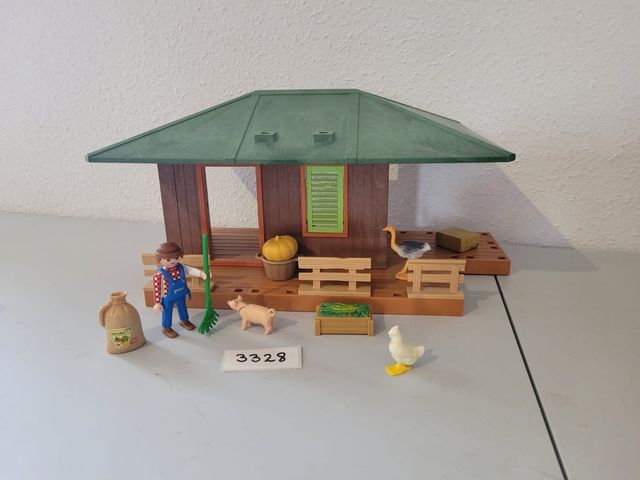 Cabaña de playmobil