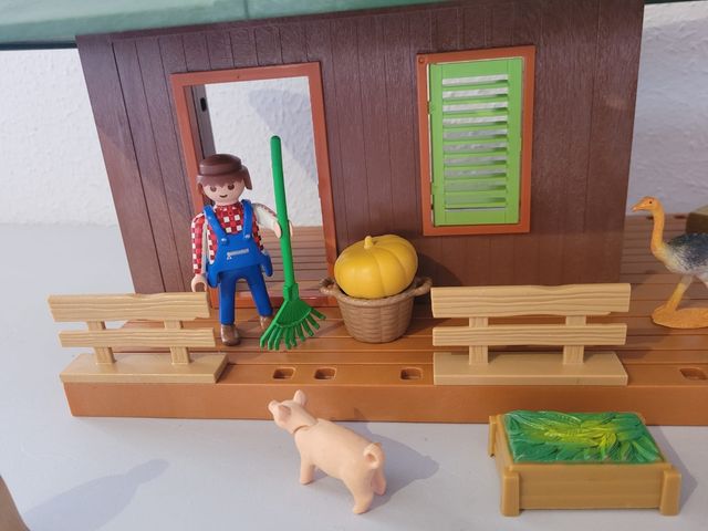 Cabaña de playmobil