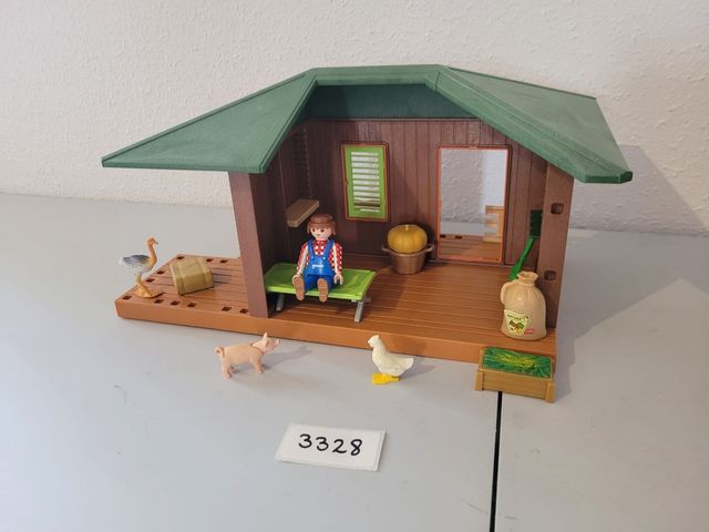 Cabaña de playmobil