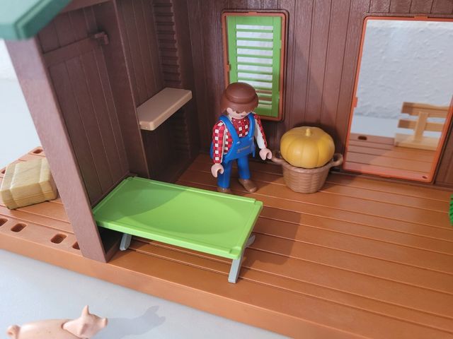 Cabaña de playmobil