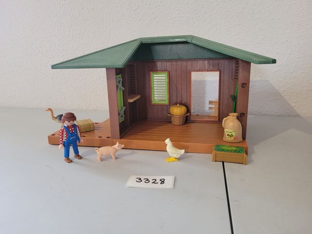 Cabaña de playmobil