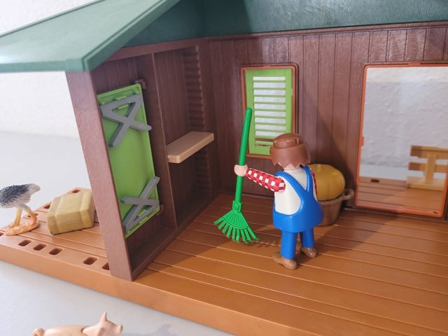 Cabaña de playmobil