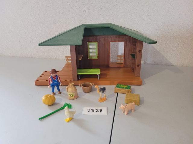 Cabaña de playmobil