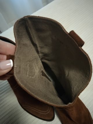 Botas mujer piel de ante