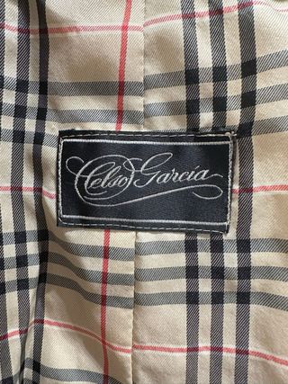 Gabardina caballero clasica 52