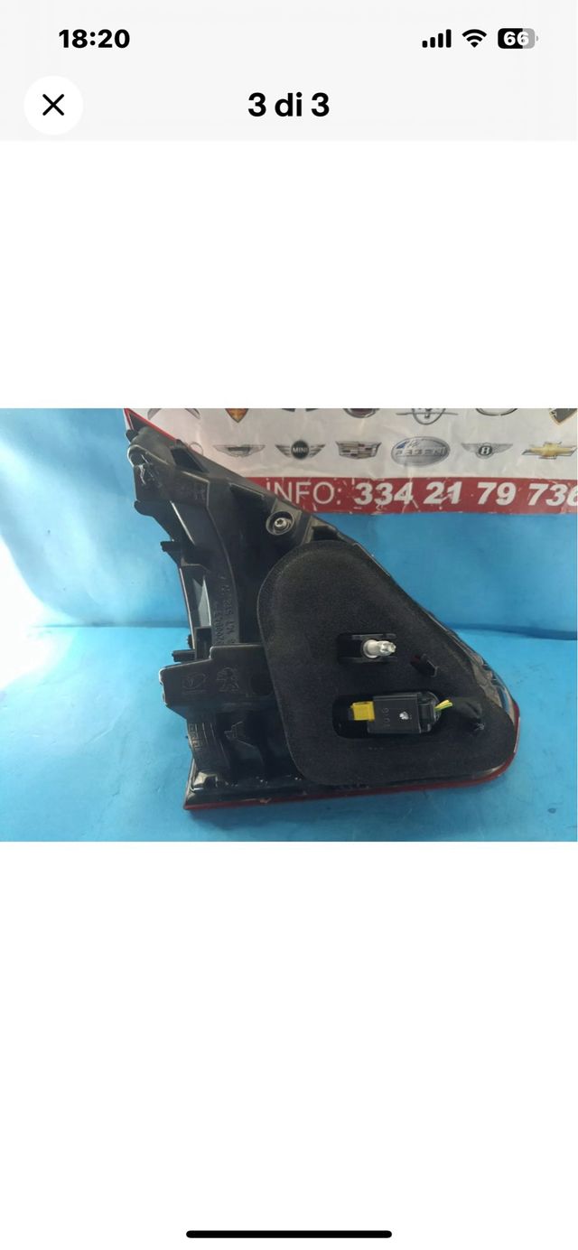 FANALE POSTERIORE DESTRO PORTELLONE PEUGEOT 2008