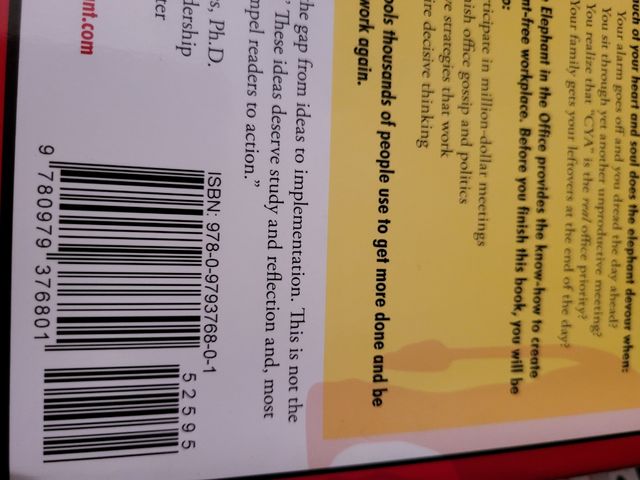 Stomp the Elephant in the Office