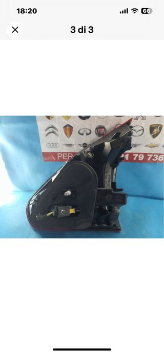 FANALE POSTERIORE SINISTRO PORTELLONE PEUGEOT 2008