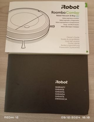 I-Robot Roomba Combo