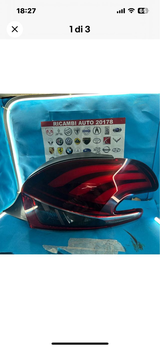 FANALE POSTERIORE DESTRO PEUGEOT 208 LED