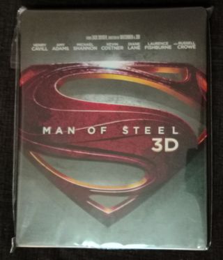 Steelbook Hombre de Acero en Blu-ray 3D