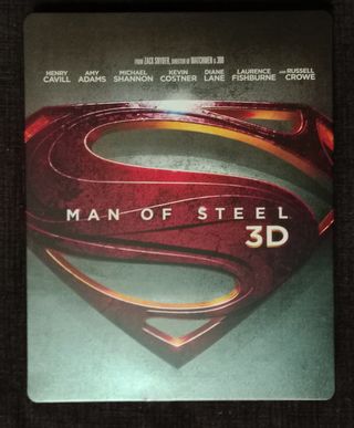 Steelbook Hombre de Acero en Blu-ray 3D