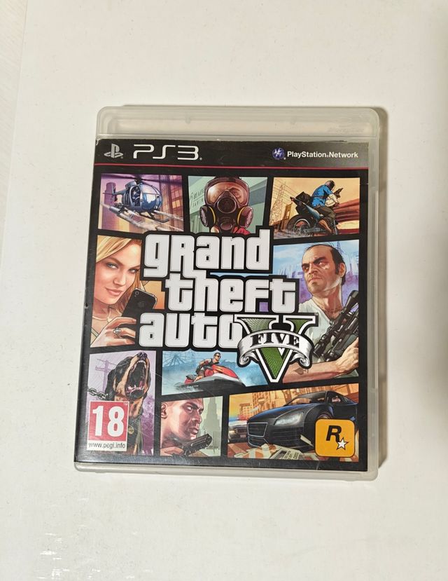 Videojuego PS3 Grand theft auto V