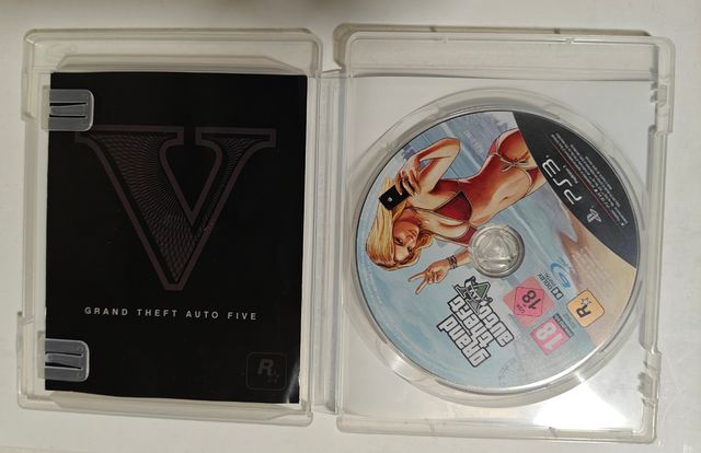 Videojuego PS3 Grand theft auto V