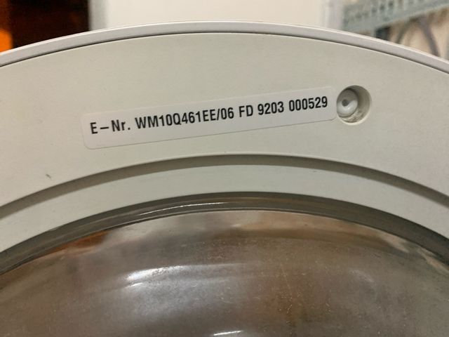 Puerta para lavadora Siemens