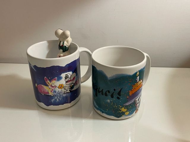 Coppia di tazze compleanno Diddl