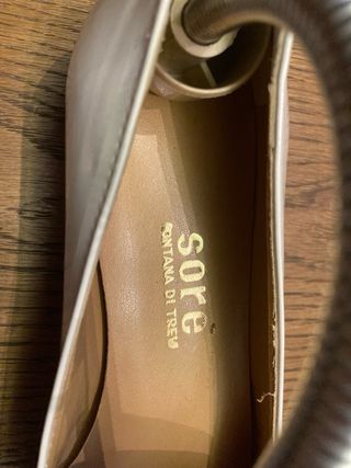 Scarpe vernice bianca 36/37