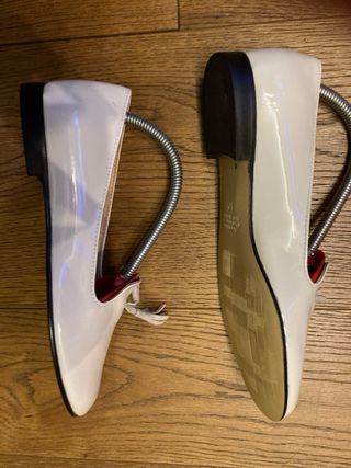 Scarpe vernice bianca 36/37