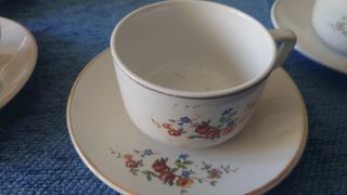 TAZAS ANTIGUAS Muy BONITAS un par 10 euros