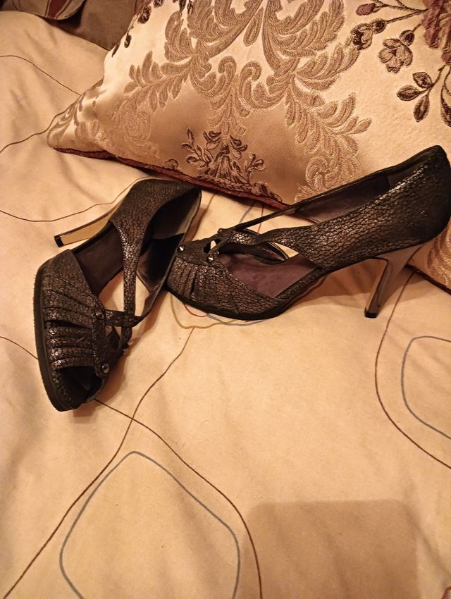 Zapatos corte ingles muy elegantes, verde met