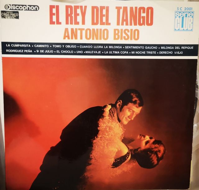 Vinilo El rey del Tango, Antonio Bisio