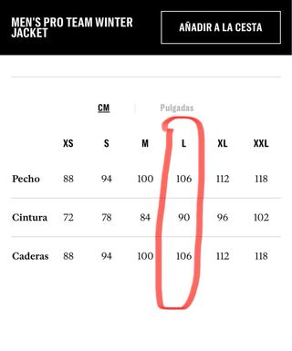 Chaqueta bicicleta rapha winter Talla L