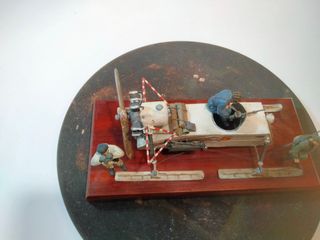 Maqueta de deslizador soviético