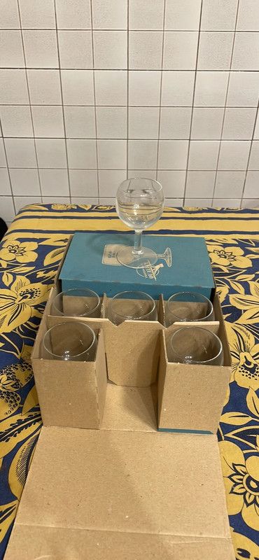 set di 6 bicchierini da liquore