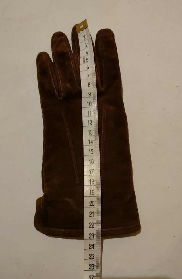 Guantes unisex de ante 
