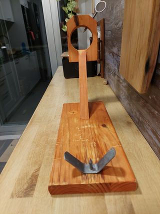 Jamonero de madera