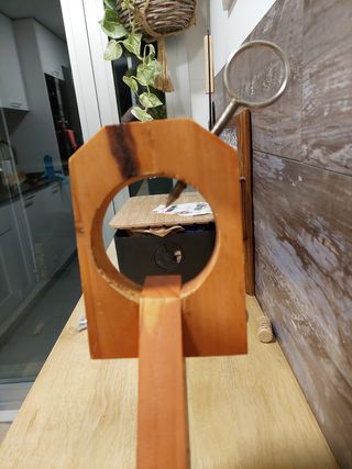 Jamonero de madera